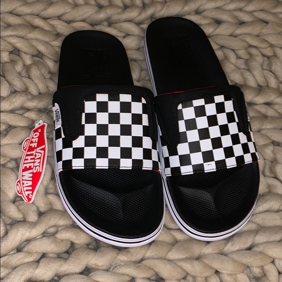 Vans Other - Vans Checkered Slides